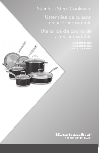 Manual de uso KitchenAid KCS10NTLS Sartén