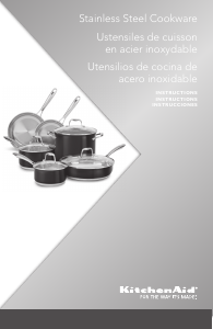 Manual de uso KitchenAid KCS12KLLS Sartén