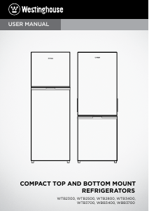 Manual Westinghouse WBB3700AG Fridge-Freezer