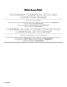 Mode d’emploi KitchenAid KFGC500JMH Cuisinière