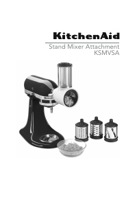 Manual de uso KitchenAid KSMVSA Cortador en espiral