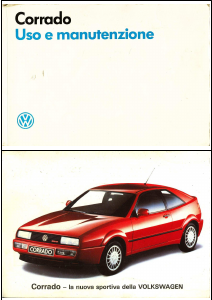 Manuale Volkswagen Corrado (1989)