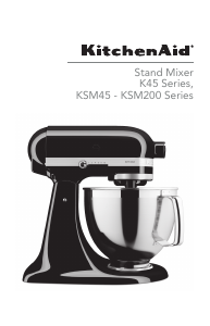 Manual KitchenAid KSM195PSBE Stand Mixer