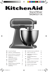 Bruksanvisning KitchenAid 5KSM3311XECA Kjøkkenmaskin