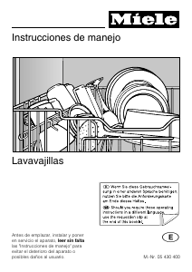 Manual de uso Miele G 640 i Lavavajillas