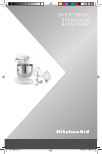 Manual KitchenAid 5KSM6583C Stand Mixer