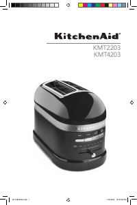 Manual de uso KitchenAid KMT4203CA Tostador