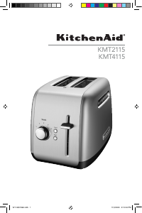 Handleiding KitchenAid KMT2115ER Broodrooster