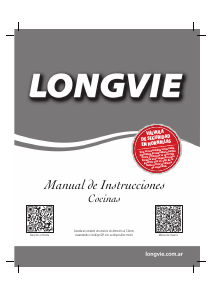 Manual de uso Longvie 21601XT Cocina