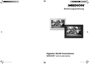 Bedienungsanleitung Medion E49118 (MD 85018) Digitaler bilderrahmen