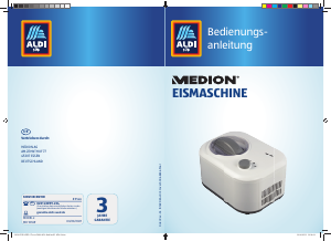 Bedienungsanleitung Medion MD 10169 Eismaschine