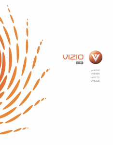 Handleiding VIZIO L13e LCD televisie