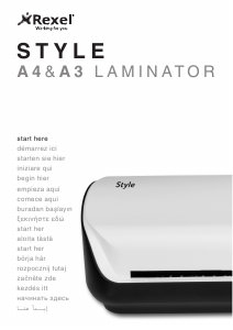 Manual Rexel Style A4 Laminator