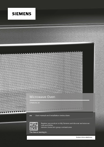 Manual Siemens CP465AGB0I Microwave