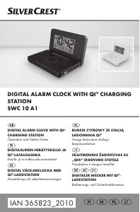 Handleiding SilverCrest SWC 10 A1 Wekker