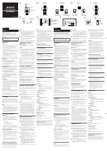 Manual de uso Sony SA-RV900 Subwoofer