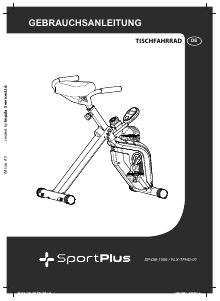 Bedienungsanleitung Sportplus SP-DB-1006 Heimtrainer