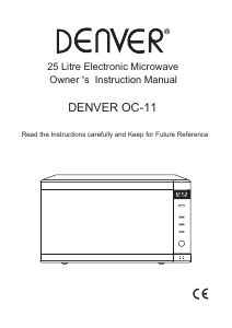 Brugsanvisning Denver OC-11 Mikroovn