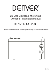 Manual Denver OG-200 Microwave