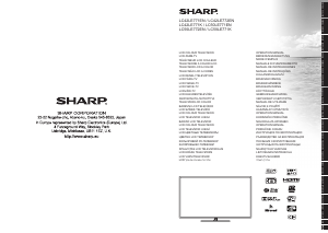 Manual Sharp LC-42LE771EN LCD Television