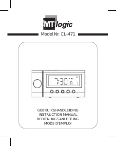 Handleiding MT Logic CL-471MT Wekkerradio
