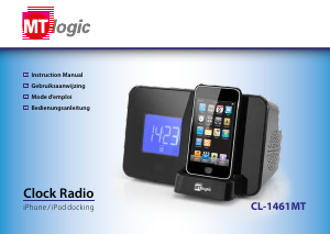 Manual MT Logic CL-1461MT Alarm Clock Radio