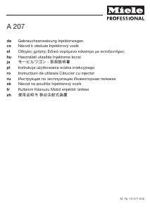 説明書 ミーレ IR 6002 AE TA WES 食器洗い機