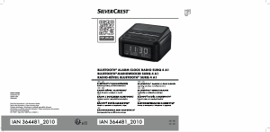 Instrukcja SilverCrest IAN 364481 Radiobudzik