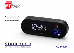 Handleiding MT Logic CL-1489MT Wekkerradio