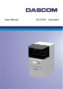 Handleiding Dascom DC-5100 Lamineermachine