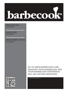 Manual de uso Barbecook Edson Barbacoa