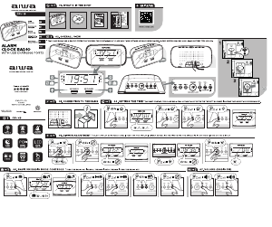 Handleiding Aiwa CRU-19 Wekkerradio