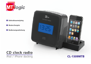 Handleiding MT Logic CL-1509MTB Wekkerradio