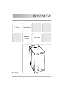 Käyttöohje Rosenlew RTT1250 Pesukone