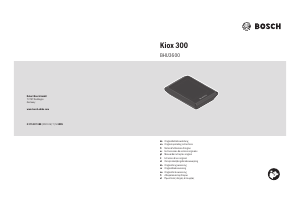 Bedienungsanleitung Bosch Kiox 300 Fahrradcomputer