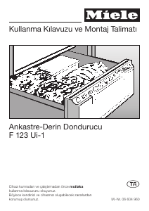 Kullanım kılavuzu Miele F 123 Ui Dondurucu