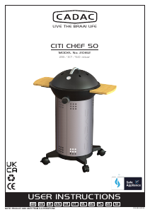 Handleiding Cadac Citi Chef 50 Barbecue