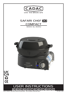 Brugsanvisning Cadac Safari Chef 30 Compact Grill