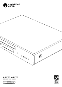 Manual Cambridge AXC35 CD Player