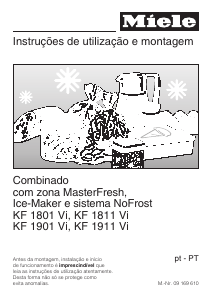 Manual Miele F 1901 Vi Congelador