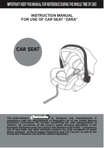 Manual Chipolino Zara Car Seat
