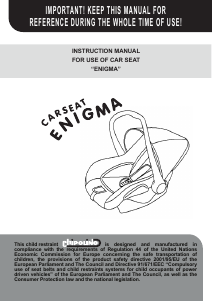 Manual Chipolino Enigma Car Seat