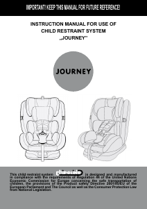 Manual Chipolino Journey Car Seat