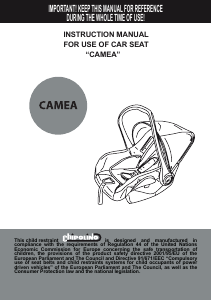 Manual Chipolino Camea Car Seat