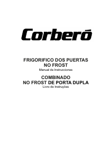 Manual de uso Corberó CC1850EX Frigorífico combinado