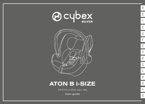 Manual de uso Cybex Aton B i-Size Asiento para bebé