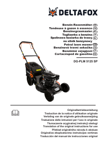 Manual Deltafox DG-PLM 5125 SP Lawn Mower