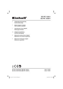 Manual de uso Einhell GC-PC 1235 I Sierra de cadena