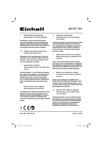 Εγχειρίδιο Einhell GC-PC 730 I Αλυσοπρίονο