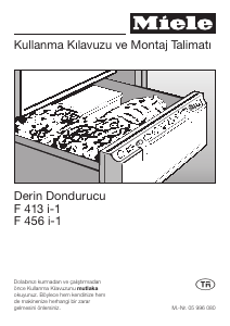 Kullanım kılavuzu Miele F 456 i-1 Dondurucu
